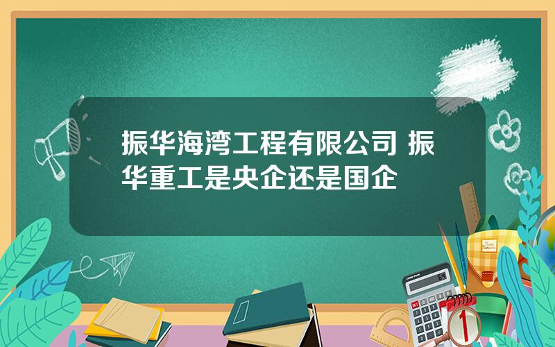 振华海湾工程有限公司 振华重工是央企还是国企